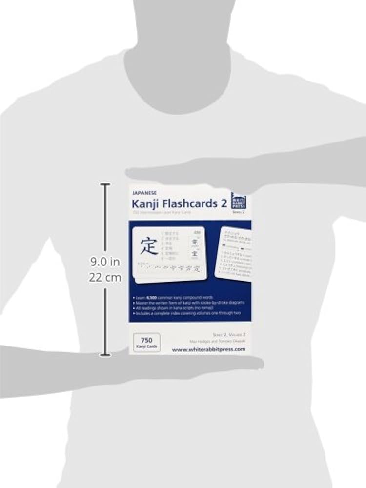 Amazon | Japanese Kanji Flashcards 2 : 750 Intermediate